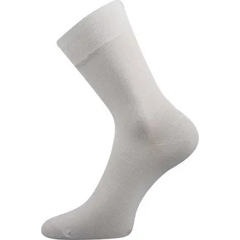 Ponožky Lonka DYPAK MODAL z bukového vlákna - balení 3 stejné páry Bílá 29-31 (43-46)