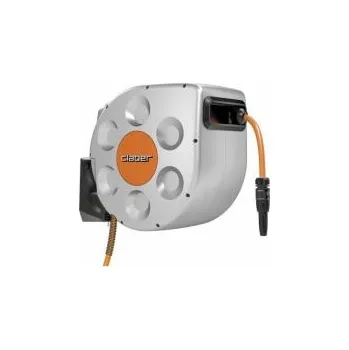 Držák na zahradní hadici Hadicový naviják 20 m v bubnu na zeď profi Itálie