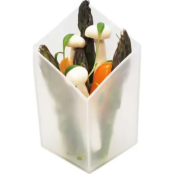 Jednorázové nádobí Pohárek Diamond 60ml recyklovatelný opakovatelně použitelný/ 20 ks