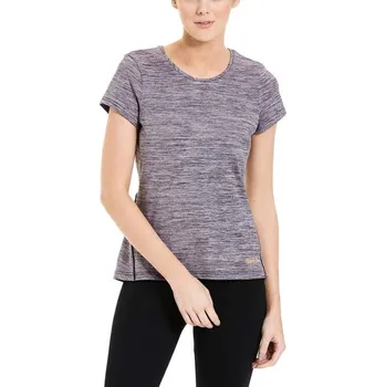 Dámské tričko BENCH triko - Mesh Panel Tee Smoky Grape Marl (MA1032)