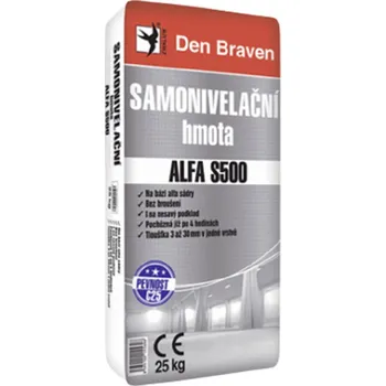 Samonivelační stěrka Den Braven Alfa S500 571090Q 25 kg