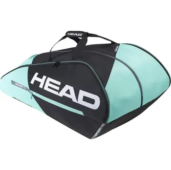 Tenisová taška Tenisová taška Head Tour Team 12R Monstercombi 2022, black/mint HEAD - Výprodej