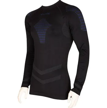 Pánské termoprádlo Termoprádlo - VoXX AP 02 Tričko dlouhý rukáv Černo-modrá L-XL