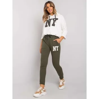 Dámská souprava LILLYNN bílá a khaki