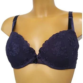 Dámské spodní prádlo Sielei 1518 dámská podprsenka Barva: modrá tmavá, Velikost: 75C
