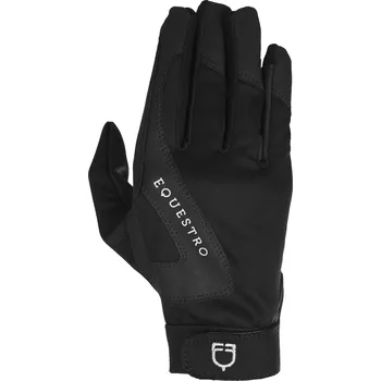 Jezdecké rukavice EQUESTRO Rukavice jezdecké Winter Equestro, zimní, černé XXL