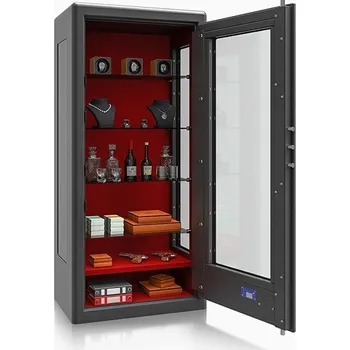 Trezor METALK Luxusní prosklená trezorová skříň Cicogna Vetrina