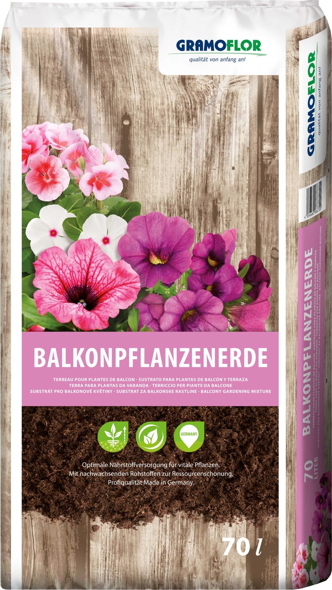 Gramoflor Substrát pro pelargonie 70 l od 324 Kč Zbozi.cz