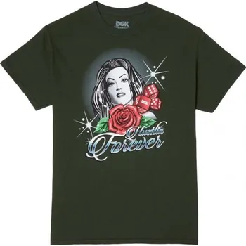 DGK triko - Lyin Eyes Tee Black (MULTI)