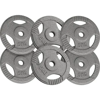 Sport Physionics Sada kotoučů 6 x 5 kg, 31 mm