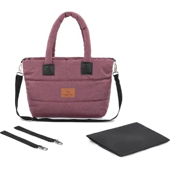 Přebalovací taška Taška HappyBee bez kožíšku Trinity LENY Violet