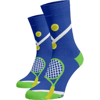 Pánské ponožky Veselé vysoké ponožky - tenis Bavlna 42-44