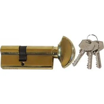 Vložka do dveří Cylindrová vložka s knoflíkem 31/31mm