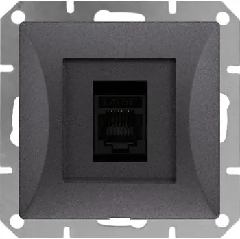 Stavebniny Timex Zásuvka datová Opus Style 1xRJ45 grafit