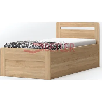 Postel BMB DUBOVÉ JEDNOLŮŽKO BMB MARIKA KLASIK S ÚLOŽNÝM PROSTOREM 90x200cm