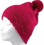 Dívčí čepice VoXX FLUENCE s reflexními prvky 6-9 let tmavě růžová