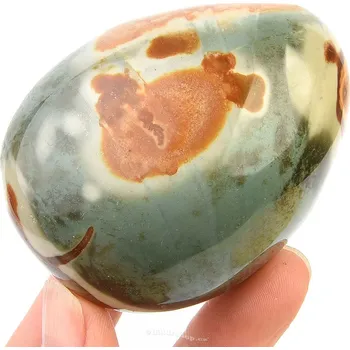 Přírodní kámen Pestrý jaspis hladký kámen (244g)