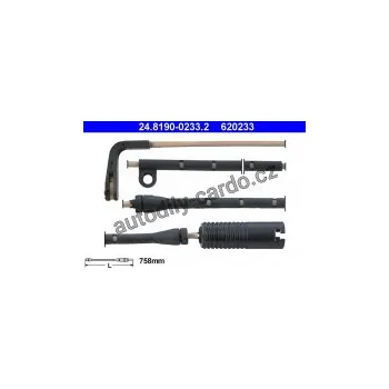 Brzdová destička Výstražný kontakt opotřebení obložení ATE 24.8190-0233 (AT 620233)