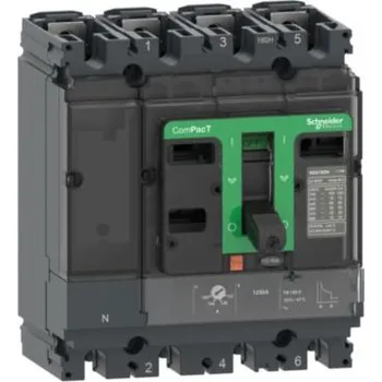 Jistič C10V4TM040 NSX100HB1 75kA AC 4P 40A TMD,Schneider Electric
