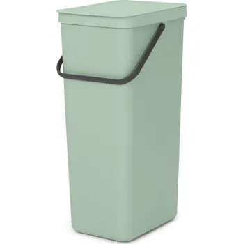 Odpadkový koš Koš 'Sort & Go' Brabantia - 40 l, nefritově zelený,212826