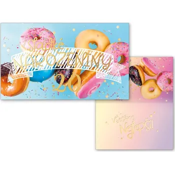 Blahopřání 20 - Koblihy