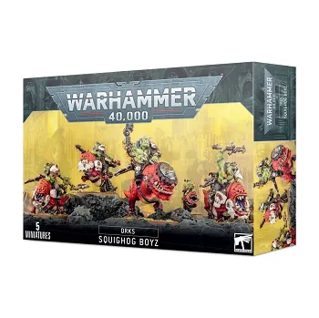 Desková hra Warhammer 40000: Orks Squighog Boyz
