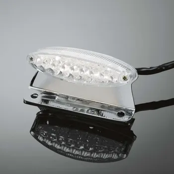 Osvětlení pro motocykl Highway Hawk H68-0601 Koncové světlo Mini s držákem Spz Led chrom