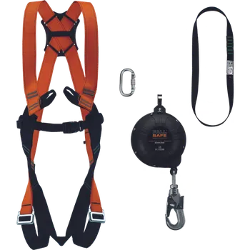 Úvazek FALL SAFE Set zachycovač pádu: vertikální a šikmý pohyb 0851002299999