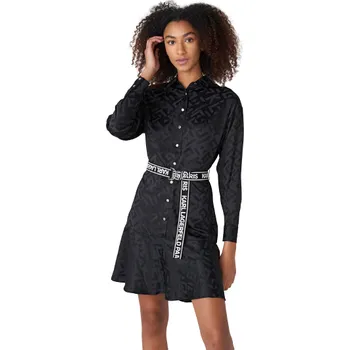 Dámské šaty Karl Lagerfeld dámské šaty JACQUARD XS