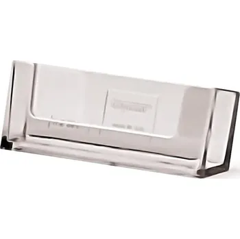 Plexi držáky vizitek - 1-dílný bez opěrky - 713000080