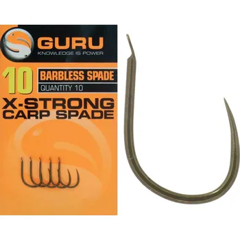 Rybářský háček Guru Háčky X-Strong Carp Barbless vel. 14