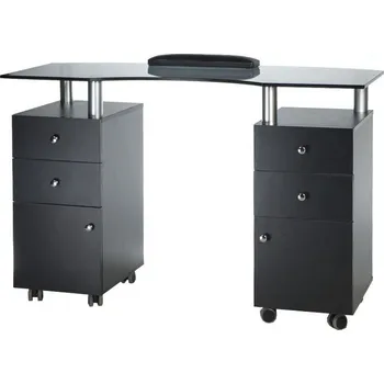 Kosmetický stolek na manikúru BD-3453 - černý