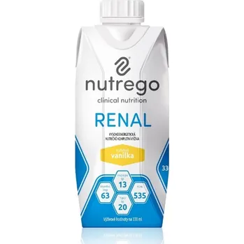 Speciální výživa Nutrego Renal vanilka 12x 330 ml