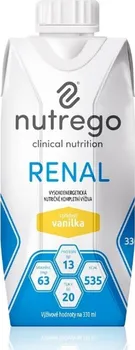 Speciální výživa Nutrego Renal vanilka 12x 330 ml