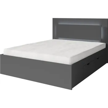 Postel Sconto FINO 140x200 cm grafitová