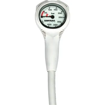 Potápěčský počítač Manometr MINI 400 Bar, SOPRASSUB bílá