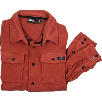 Pánská košile POW košile - Main Street Microfleece Shirt Hot Sauce (HS)