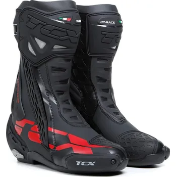 Moto obuv TCX RT-Race Boots Black/Grey/Red 45