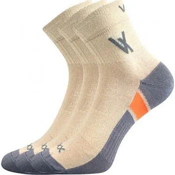 Pánské ponožky Ponožky VoXX - Neo II balení 3 páry i nadměrné velikosti 23-25 (35-38) béžová II