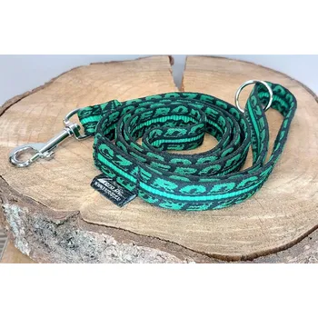 Vodítko pro psa Vodítko jednobarevné ROYAL (FOX 1,2m, světle zelená)