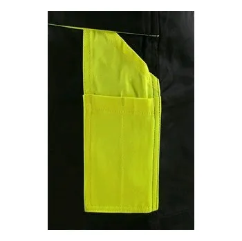 pracovní kraťasy Zahradníky CXS SIRIUS BRIGHTON, zimní, pánské, černo-žluté, vel.56-58