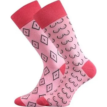 Pánské ponožky Lonka DOBLE Vzor KP - balení 3 stejné páry 26-28 (39-42)