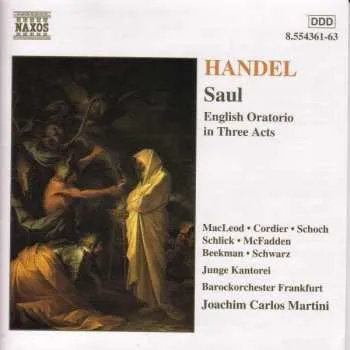Zahraniční hudba 3CD/Box Set Georg Friedrich Händel: Saul 2002