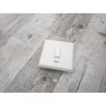 vypínač a zásuvka ABB Starý vypínač spínač včetně strojku 3553 01238 č.1 č.6 Varianta: 3553 01238 bílý č. 1/0S s doutnavkou