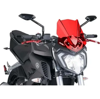 PUIG Španělsko Yamaha MT-125 plexi štít PUIG Sport provedení: plexi červené