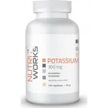 Nutriworks Potassium 300 mg 120 cps.