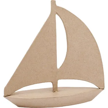 modelína a plastelína EFCO Kartonový předmět jachta 18x6x18cm