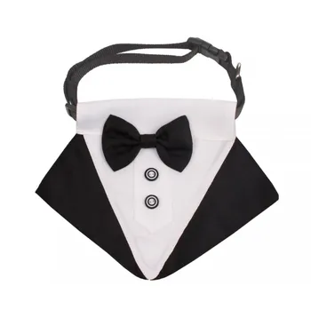 Obleček pro psa Merco Formal motýlek L černý