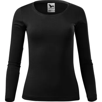 Dámské tričko Malfini Fit-t Ls Dámské triko dlouhý rukáv 169 černá XXL