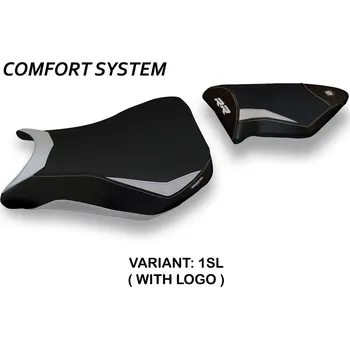 Moto sedlo TPZ Italia Potah sedla BMW S 1000 RR (12-14) Dacca 2 comfort model potah sedla: s logem 2WH (white)